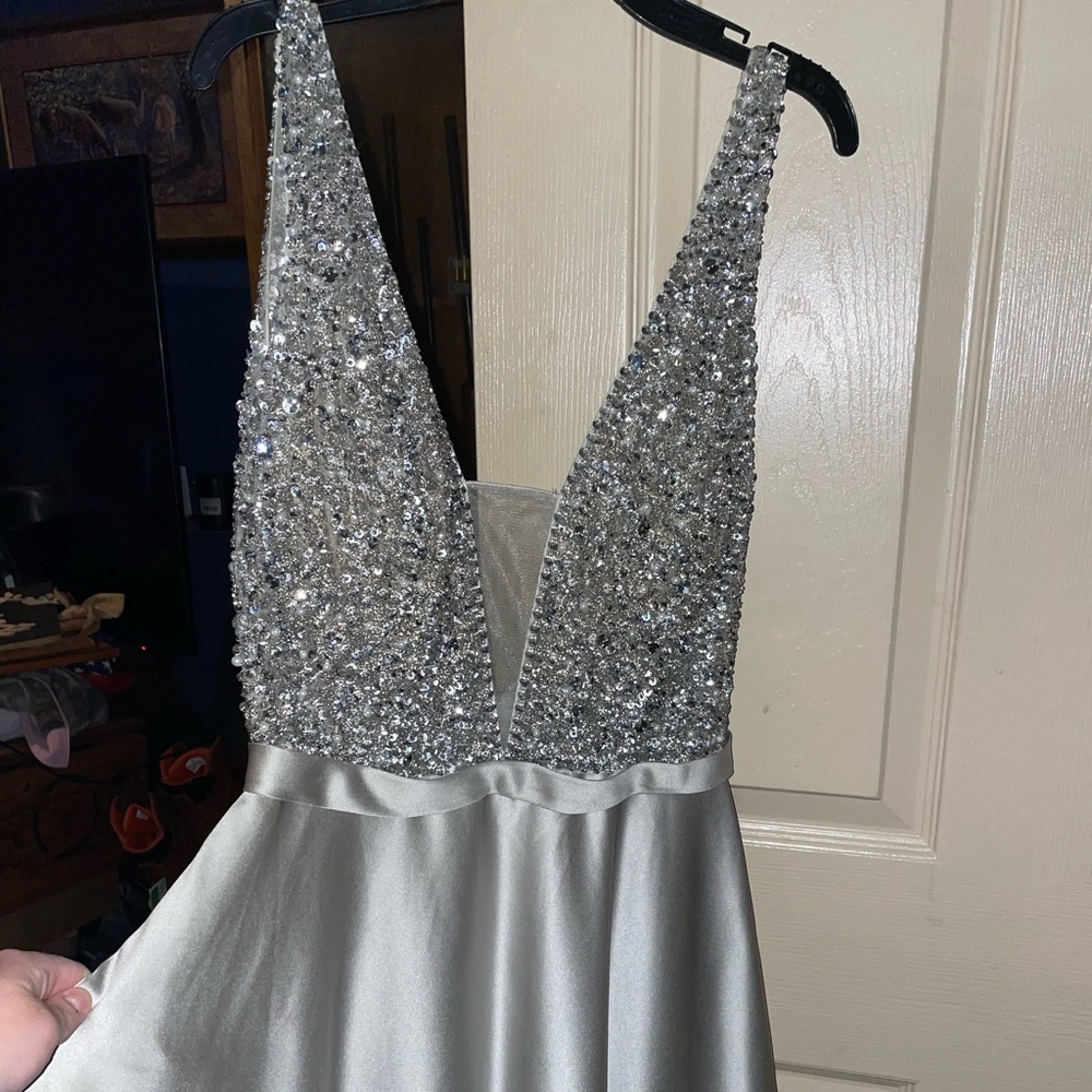 Silver dress